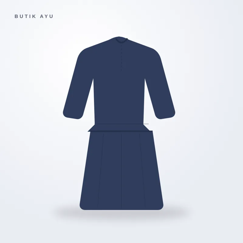 Baju Kurung Moden Ayu gambar 3