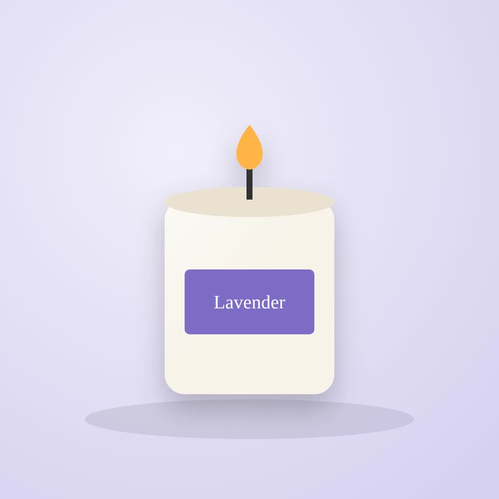 Lilin Aromaterapi Lavender