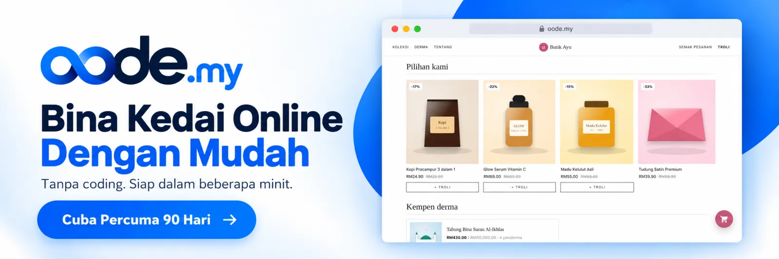 Promosi Butik Ayu